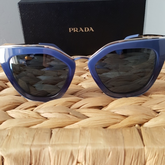 prada gradient cat eye sunglasses